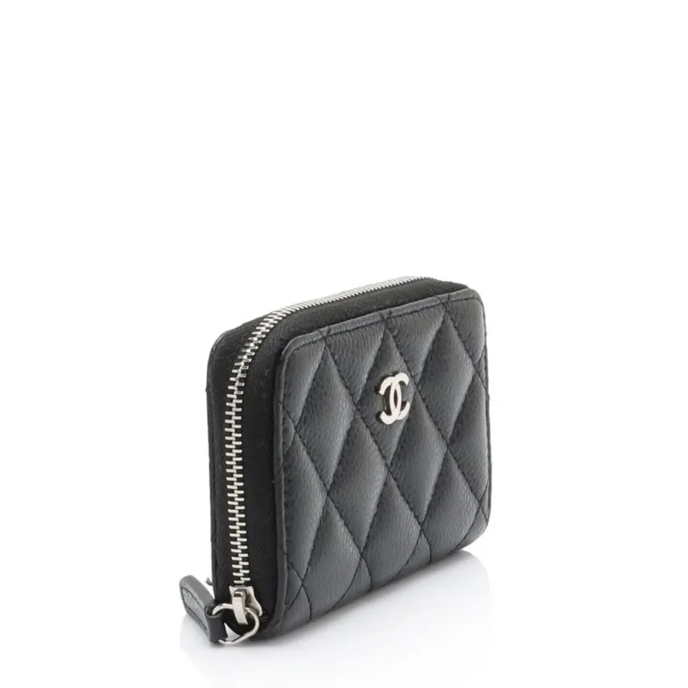 Chanel Caviar Leather Classic Zipped Coin Purse